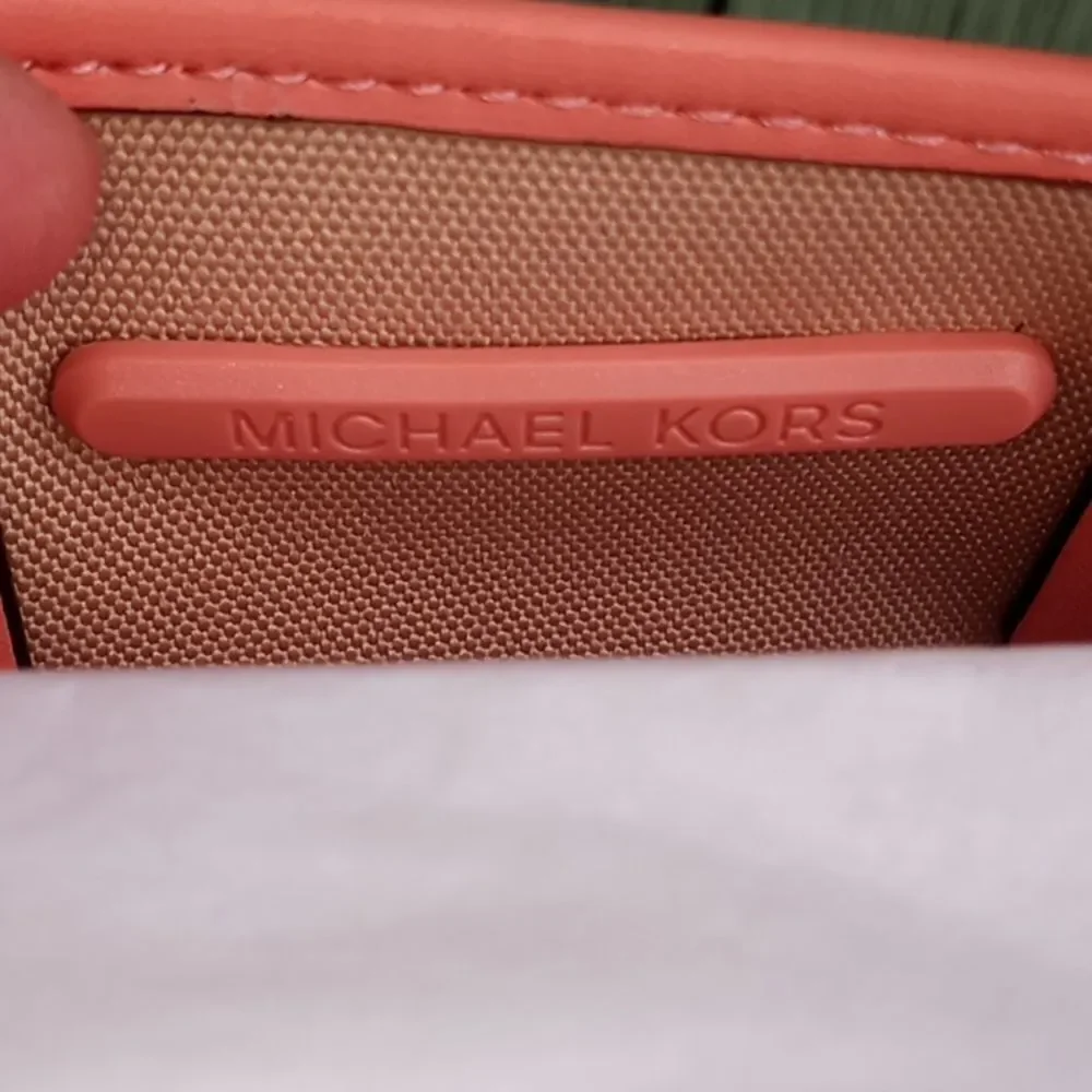 Michael Kors Jodie Small Logo Jacquard Tote Bag With Emblem Charm